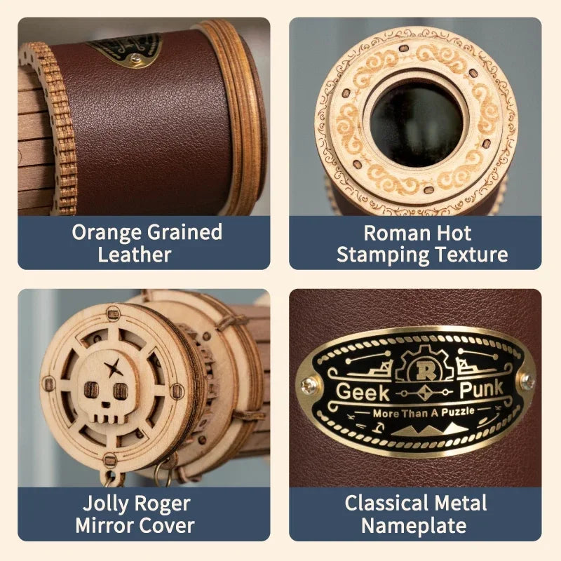 Robotime  Monocular Telescope 3D Wooden Puzzle