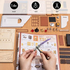 Robotime DIY Miniature House Kit  Wooden Dollhouse Kiki's Magic Emporium