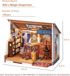 Robotime DIY Miniature House Kit  Wooden Dollhouse Kiki's Magic Emporium